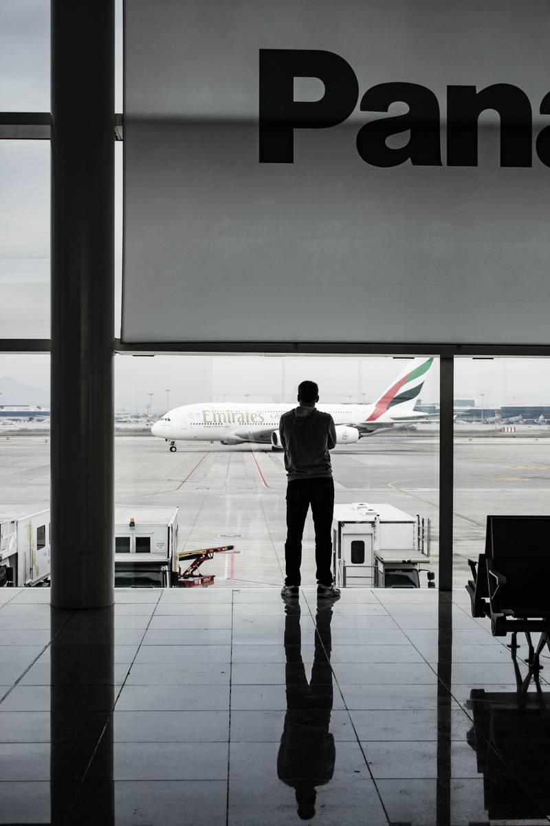 An Emirates jet on the tarmac at Barcelona's El Prat Airport. Photo: Unsplash