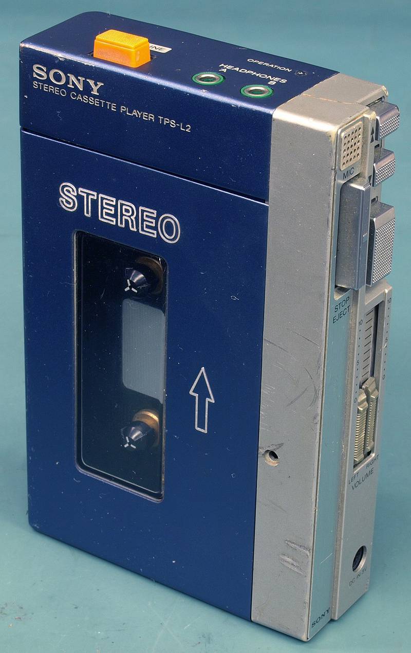 Sony launched the Walkman TPS-L2 in 1979. Photo: Sony