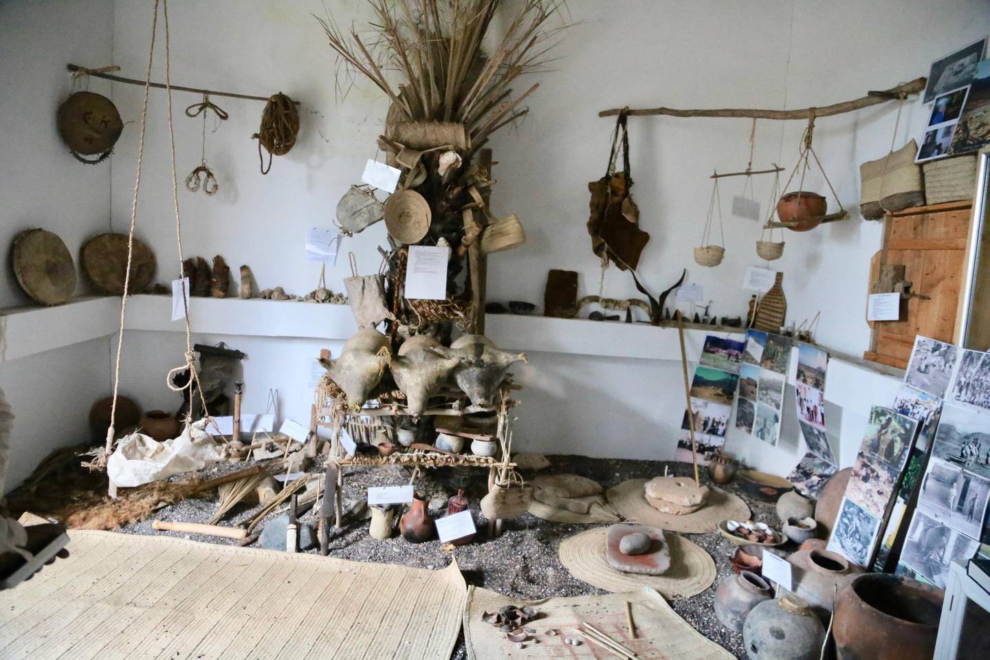 Socotra Folk Museum, founded by Ahmad Saad Khamis Tahki, in Riqeleh. Courtesy Nathalie Peutz