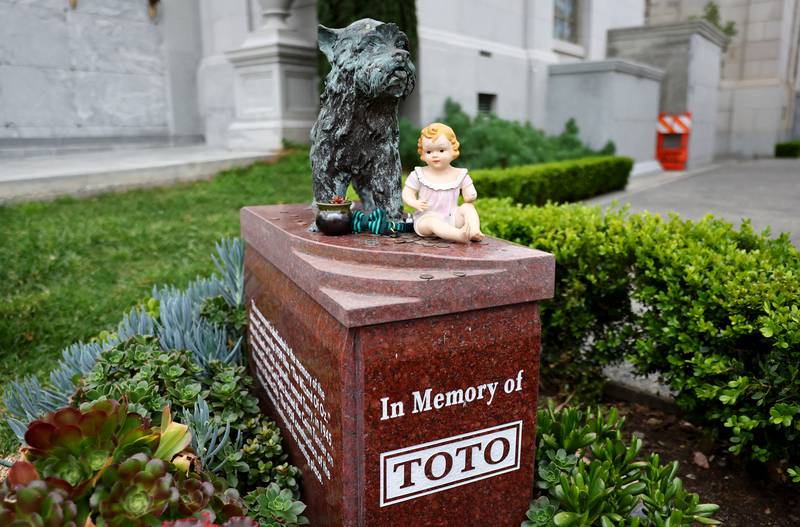The cemetary, which is 123 years old, is also home to the Toto Memorial. Photo: AFP
