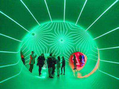 Kaleidoscope presents Dodecalis Luminarium by Architects of Air: a dazzling immersive art installation at Expo 2020 Dubai. Photo: Expo 2020 Dubai
