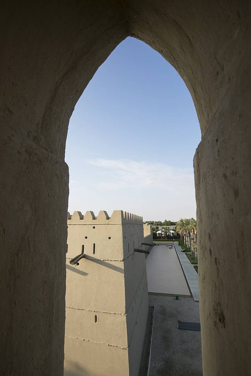 Preview of Qasr Al Muwaiji, the birthplace of Sheikh Khalifa. Mona Al Marzooqi / The National