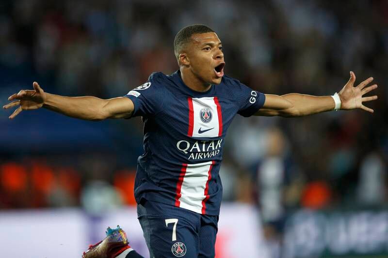 Paris Saint Germain's Kylian Mbappe is the club's top earner, according to capology.com, with a weekly salary of €1,748,269, or €90,910,000 a year. EPA