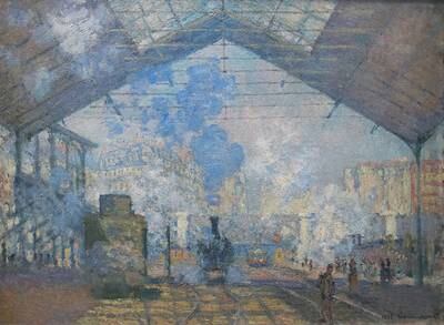 'Saint Lazare Station', 1877, by Claude Monet.