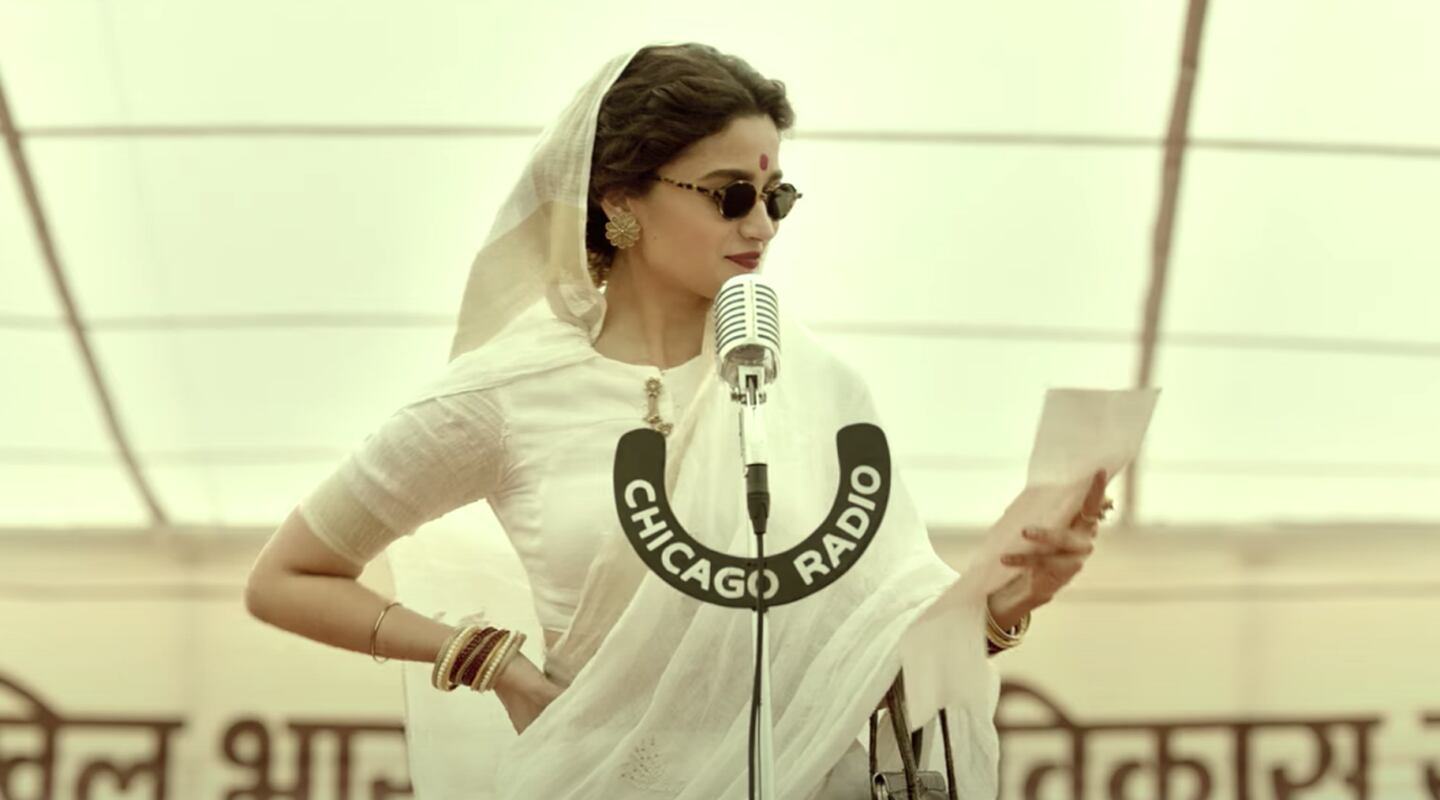 Alia Bhatt has been praised for her performance in 'Gangubai Kathiawadi'. Photo: Bhansali Productions