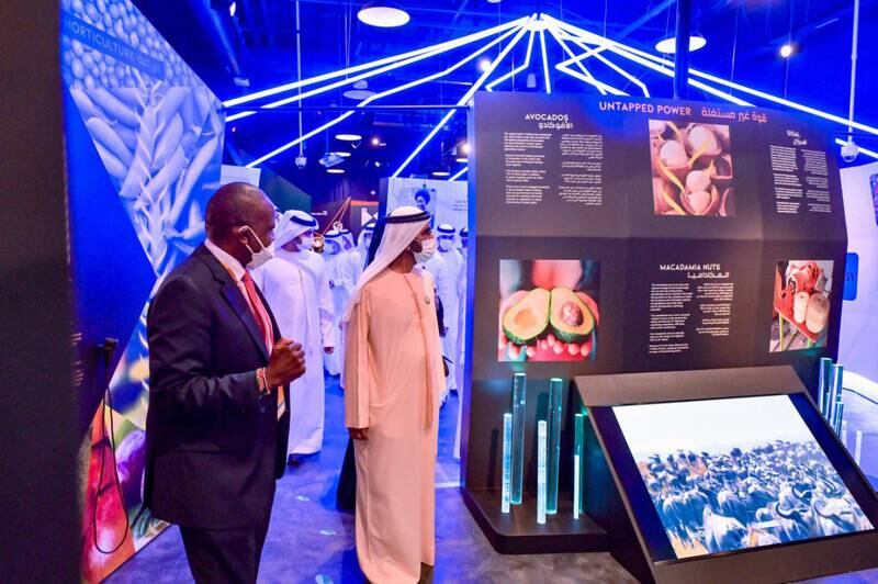 The UAE Vice President has been a regular visitor to the world's fair.