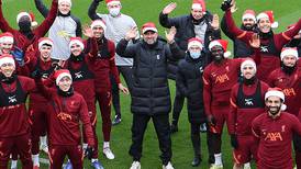 Liverpool stars in festive spirit after isolation ends - in pictures
