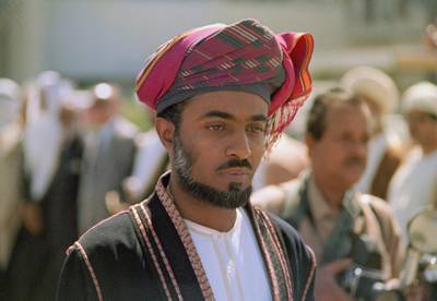 Sultan of Oman Qaboos bin Said al Said is pictured in 1975. (AP Photo)