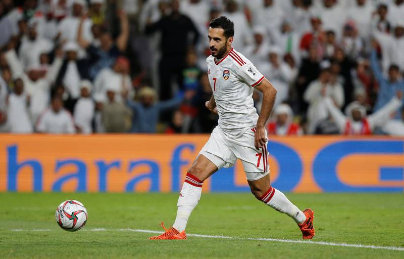 Ali Mabkhout: Top scorer at the 2015 Asian Cup, the Emirati striker has been on the goal trail again this time around, with four already, including the only goal against Australia. It was his only real contribution in that match and while his touch hasn’t been at its sharpest, he is the man who is most likely to be in the right place at the right time. Without Omar Abdulrahman and, to a large part, Ahmed Khalil, there is a huge onus on the prolific Mabkhout. Reuters