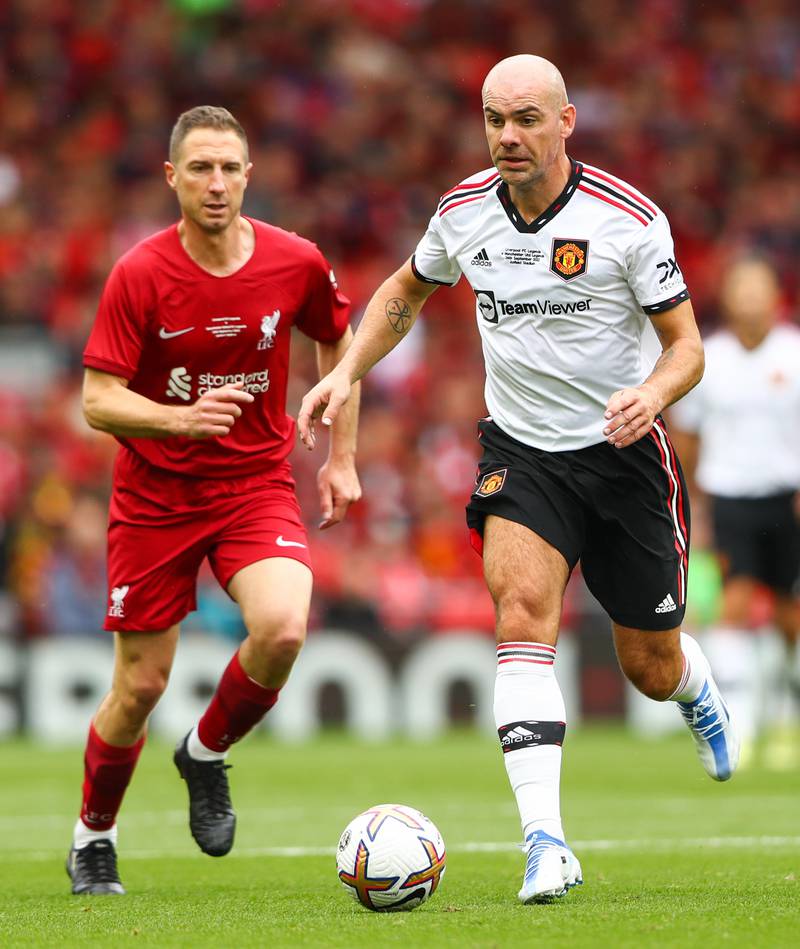 Manchester United's Darron Gibson on the ball. PA