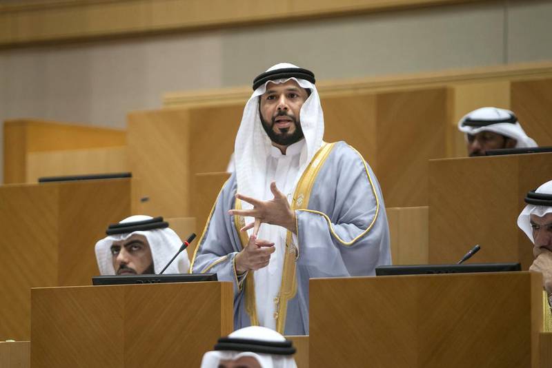 Marwan bin Ghalita, an FNC member from Dubai, is concerned at lax licensing of shisha cafes. Silvia Razgova / The National 