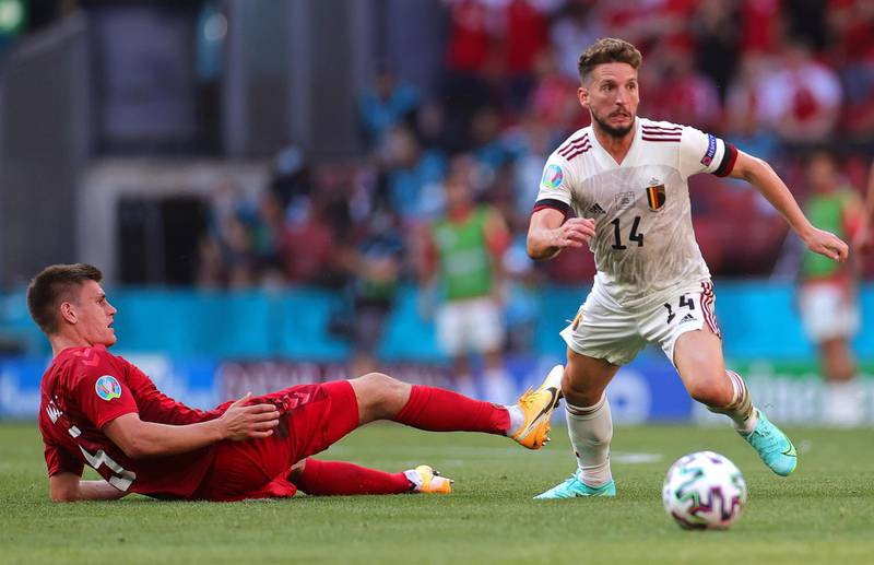 Dries Mertens - 5: Making 100th appearance for his country – one of five players in the Belgium squad to join the 100 club. It should have been a memorable occasion. It was, but not for the right reasons as Belgium had only one attempt in the first half. Didn’t see the second. EPA