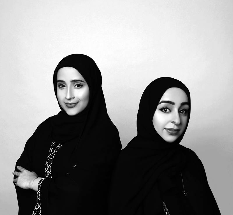 Fatima Al Zaabi and Noora Al Awar, founders of Studio D04 