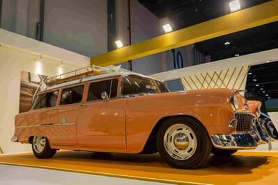 The 1955 Bel Air Wagon made its entry into the American automotive industry as part of the famous Tri-Five series