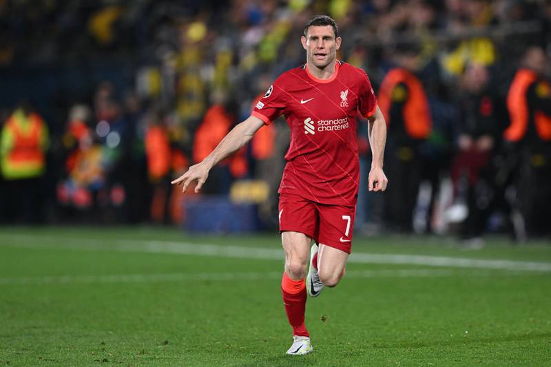 James Milner – 6. The 36-year-old is the perfect man to lock down a result. He came on for Fabinho and did exactly what was expected. AFP