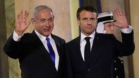 Netanyahu and Macron discuss Iran and Israeli-Palestinian tension over dinner