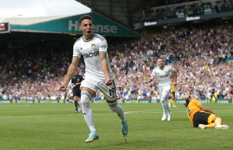 =5) Rodrigo Moreno (Leeds United) 10 goals in 18 games. Goals per 90: 0.69. Mins per goal: 131. PA