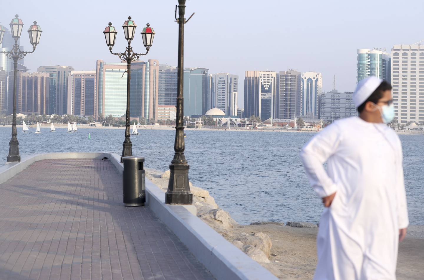Abu Dhabi scores sixth place in the latest 'Relocation Report' by Money.co.uk. Khushnum Bhandari / The National

