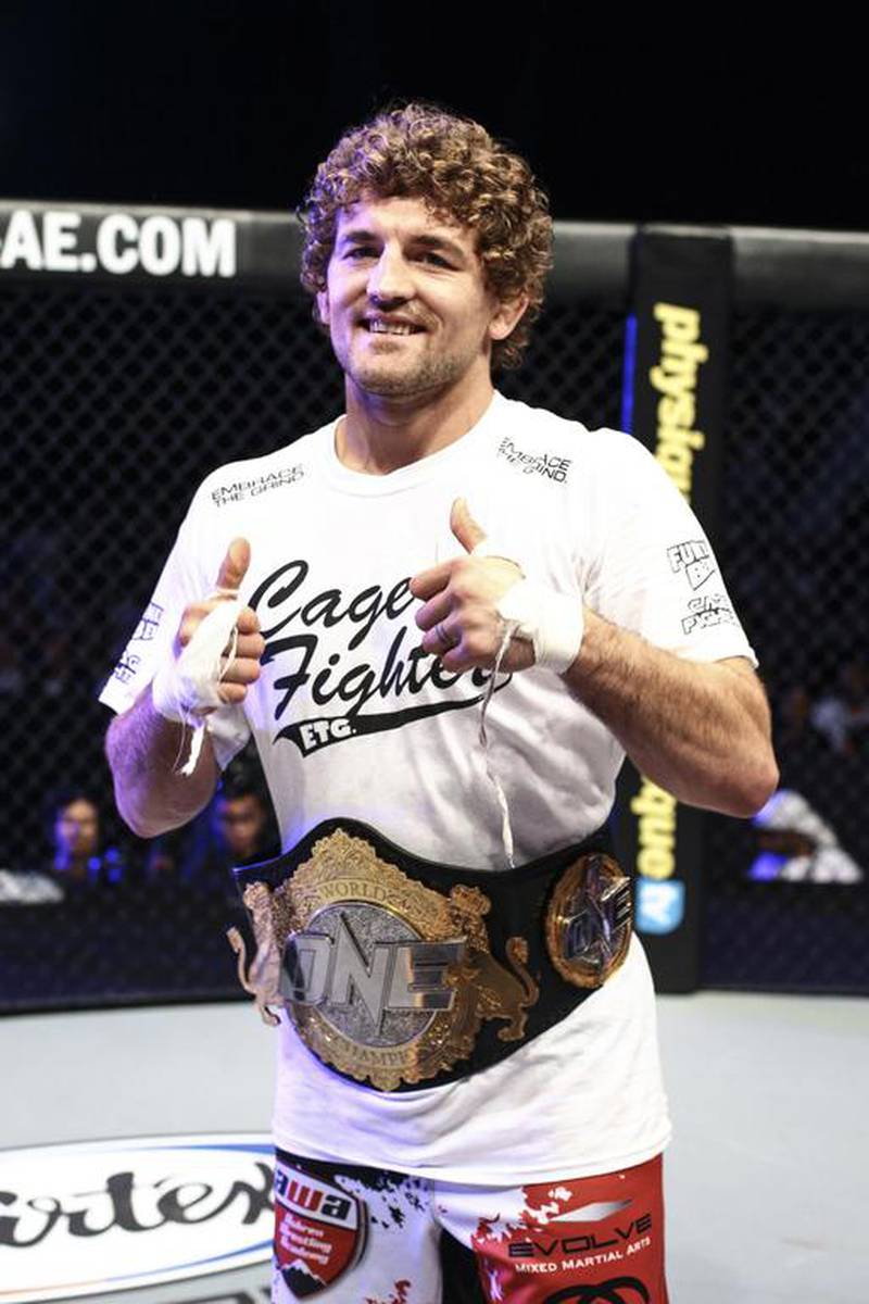 ONE Welterweight World Champion Ben Askren will defend his title against Nikolay Aleksakhin. Courtesy of Physique TV
