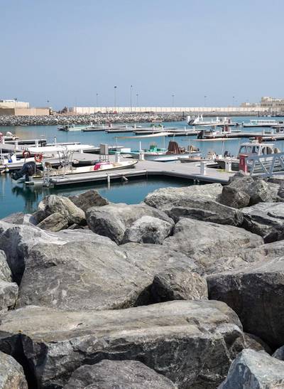 Abu Dhabi, United Arab Emirates, June 27, 2019.   Mirfa (west of ad)  to find out what people think about ghadan.  -- The Mirfa Marina behind the Fish Market.Victor Besa/The NationalSection:  NAReporter:Anna Zacharias