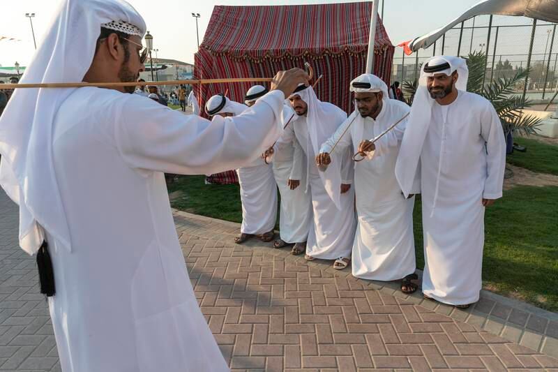 Sharjah government National Day celebrations in Al Sajaa Labour Park
