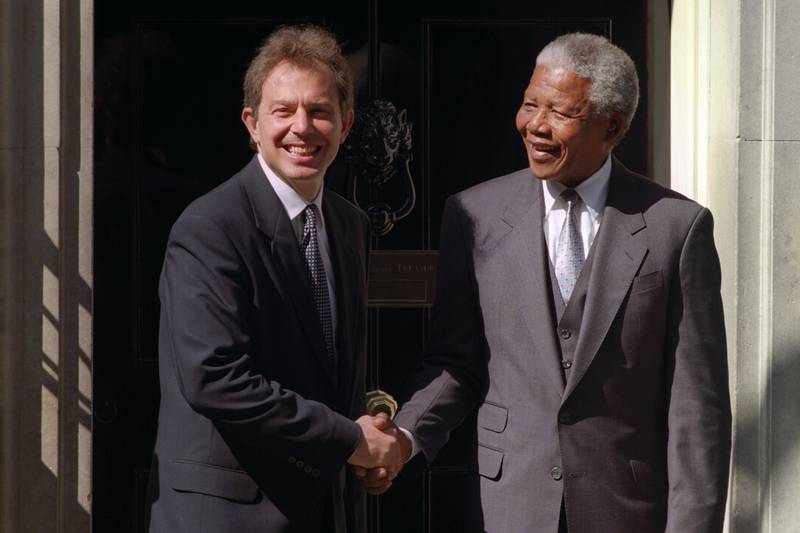 Nelson Mandela's role as intermediary in the Lockerbie bombing led to friction with Tony Blair's government. PA