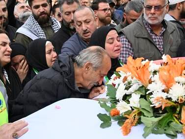 Funerals held for Al Mayadeen journalists killed by Israeli strike in Lebanon