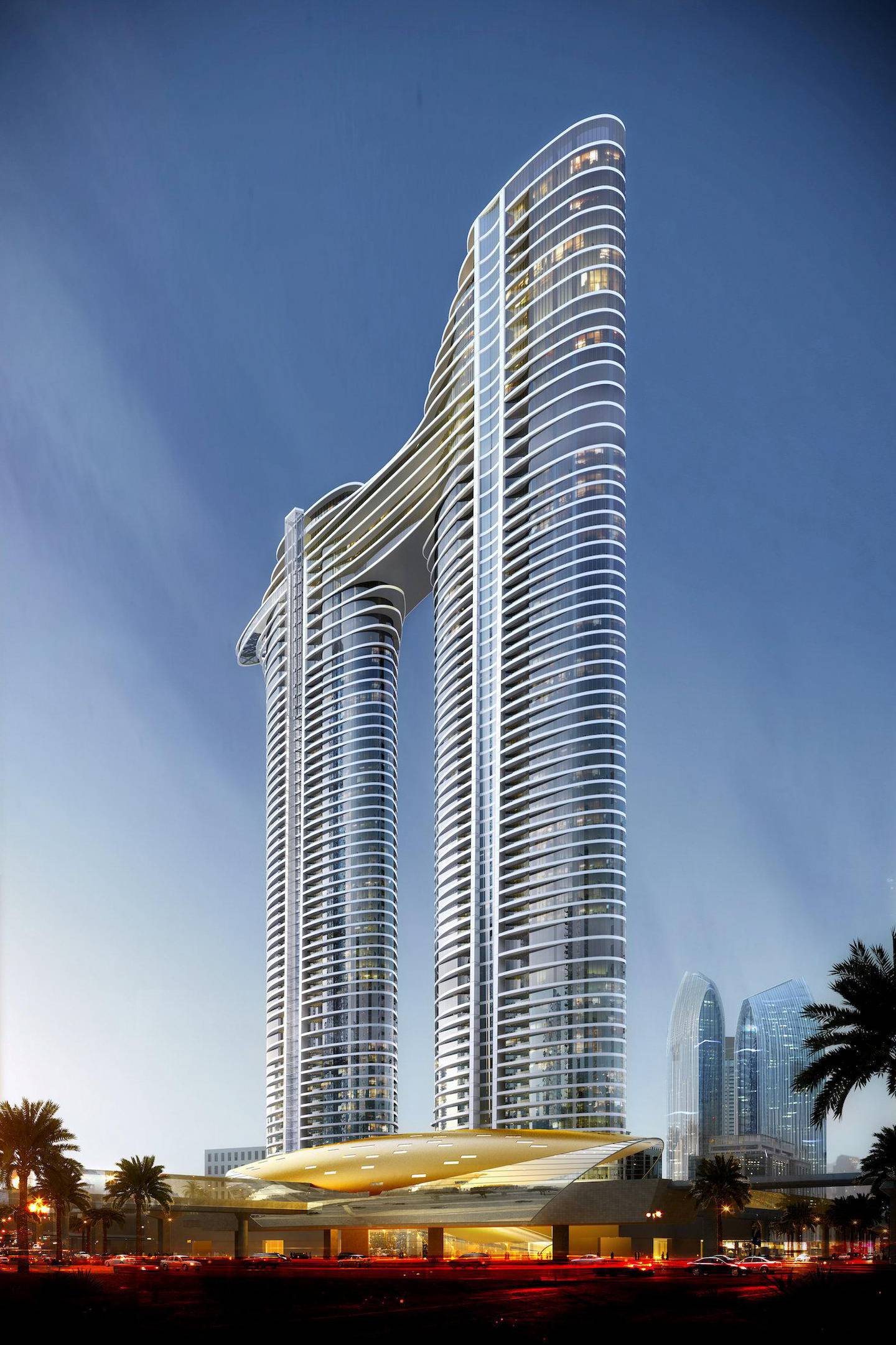 The Address Sky View was designed by the same architects that created Dubai's Burj Khalifa 