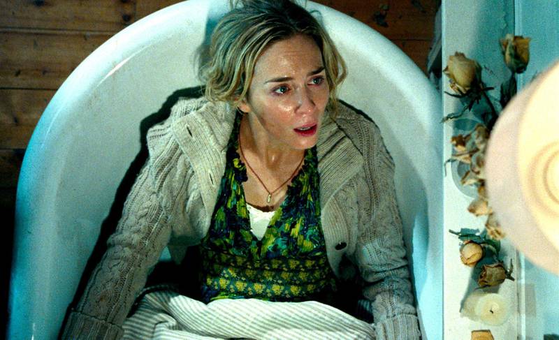 Emily Blunt in A QUIET PLACE, from Paramount Pictures. Courtesy Paramount Pictures