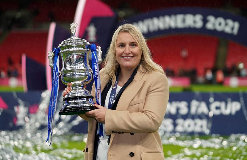 File photo dated 05-12-2021 of Chelsea manager Emma Hayes.won the Best FIFA Women's Coach award. PA