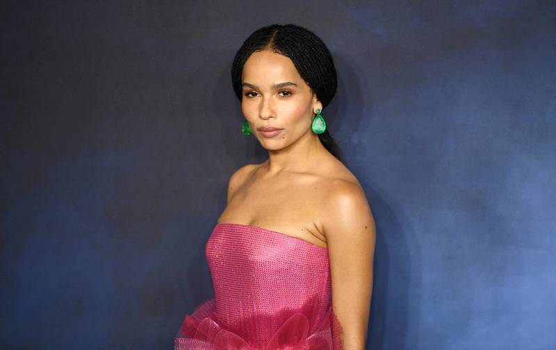 epaselect epa07163413 US actress Zoe Kravitz arrives at the UK premiere of Fantastic Beasts the Crimes of Grindelwald in London, Britain, 13 November 2018.  EPA-EFE/NEIL HALL