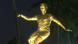 Statue of Portuguese footballer Cristiano Ronaldo divides opinion in Goa