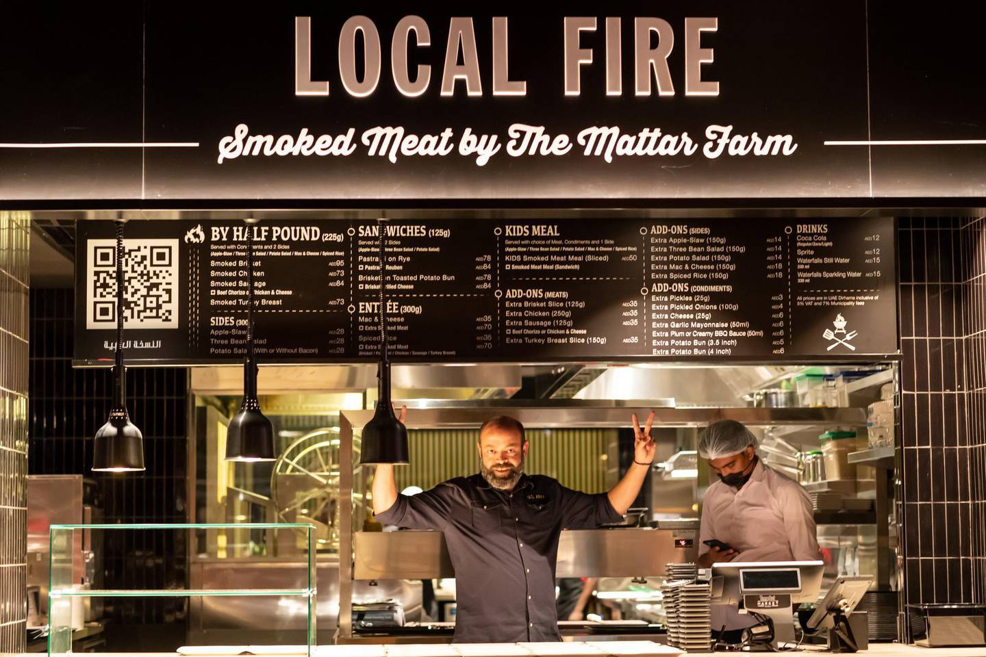 Local Fire by The Mattar Farm will serve smoked meats at Time Out Market. Photo: Janice Rodrigues 