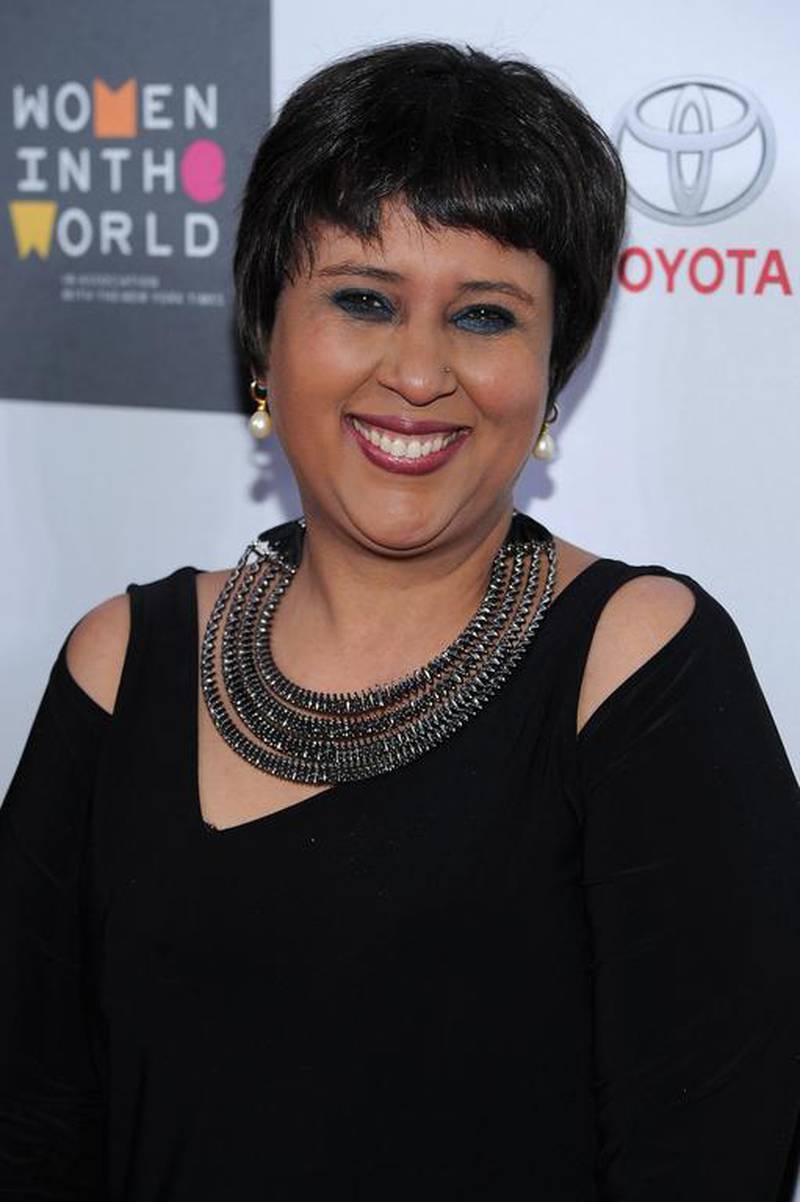 Indian journalist Barkha Dutt. Andrew Toth / Getty Images / AFP
