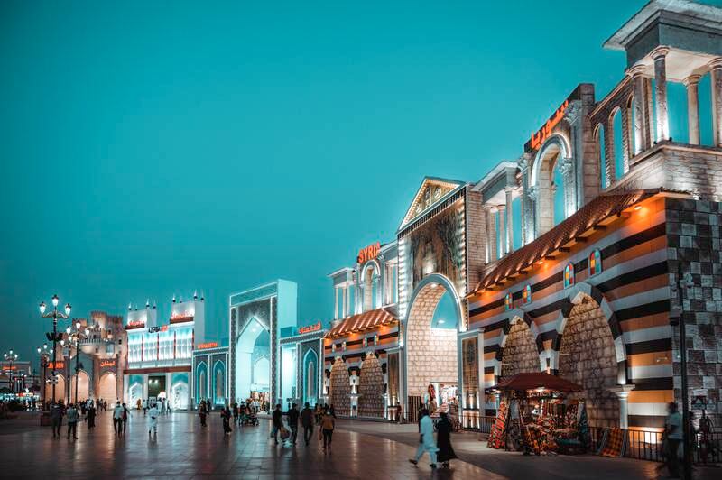 Al Sana'a and the Khalifa Foundation pavilions will return for the 27th season. All photos: Global Village 