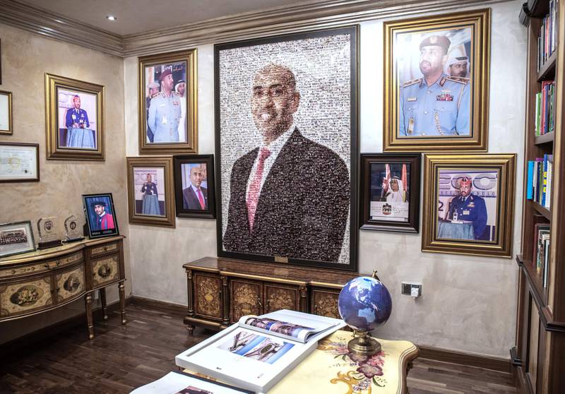 The private museum of General Obaid Al Ketbi, former deputy police chief and UAE ambassador to Australia, where he has kept all of his personal belongings and old things like cinema tickets, since he was a child. The museum is located at his residence at Al Seef Village, Abu Dhabi.  Thr National staff got an exclusive tour on May 3, 2021. Victor Besa / The National.Reporter: Haneen Dajani for News