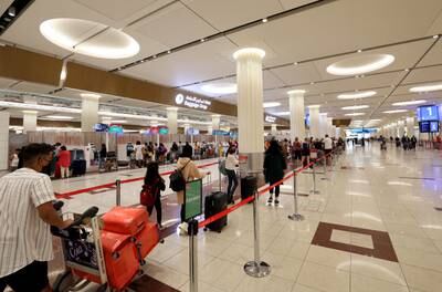 Terminal 3 at Dubai International Airport, the world's busiest hub by international passengers. AFP