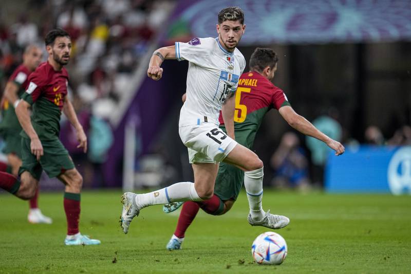 Federico Valverde 5 - Not as influential as he was in the first game against South Korea, with the match passing the Real Madrid star by. Brightened up in the final stages when they finally decided to attack. AP