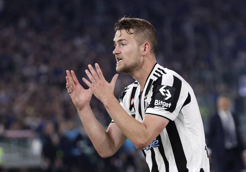Matthijs de Ligt is expected to imminently complete his transfer from Juventus to Bayern Munich. Reuters