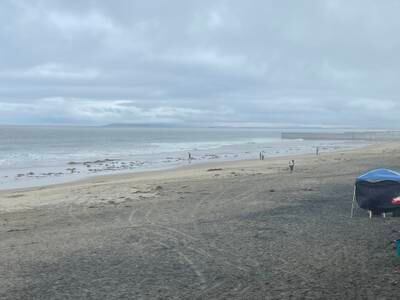 The beach in Tijuana, near the border with California. Sara Ruthven / The National 
