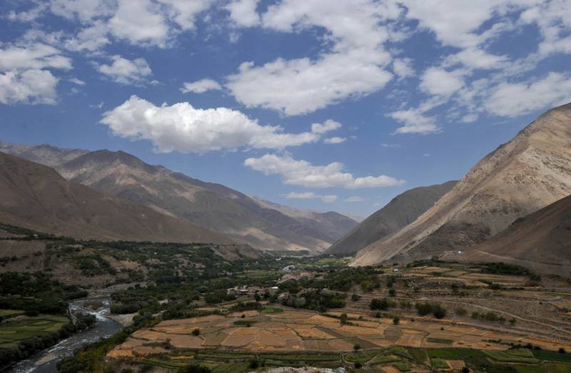 A general view of the valley as seen from Ahmad Shah Massoud's grave. The warlord was nicknamed the Lion of Panjshir for his exploits in resisting Soviet forces. AP Photos