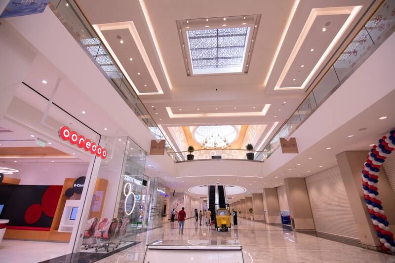 Some brands found in Mall of Oman are: DKNY, Nespresso, G-Shock and Homes R Us.