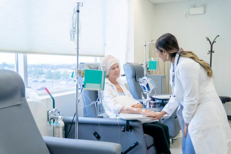 Cancer is conventionally treated through surgery, radiation or chemotherapy to kill, shrink or stop the progression of a tumour. Getty