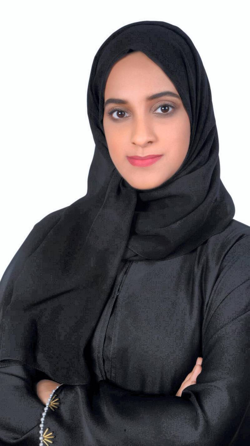 Amal Al Nuaimi. (its for Emirati Women's Day) Courtesy: Enec