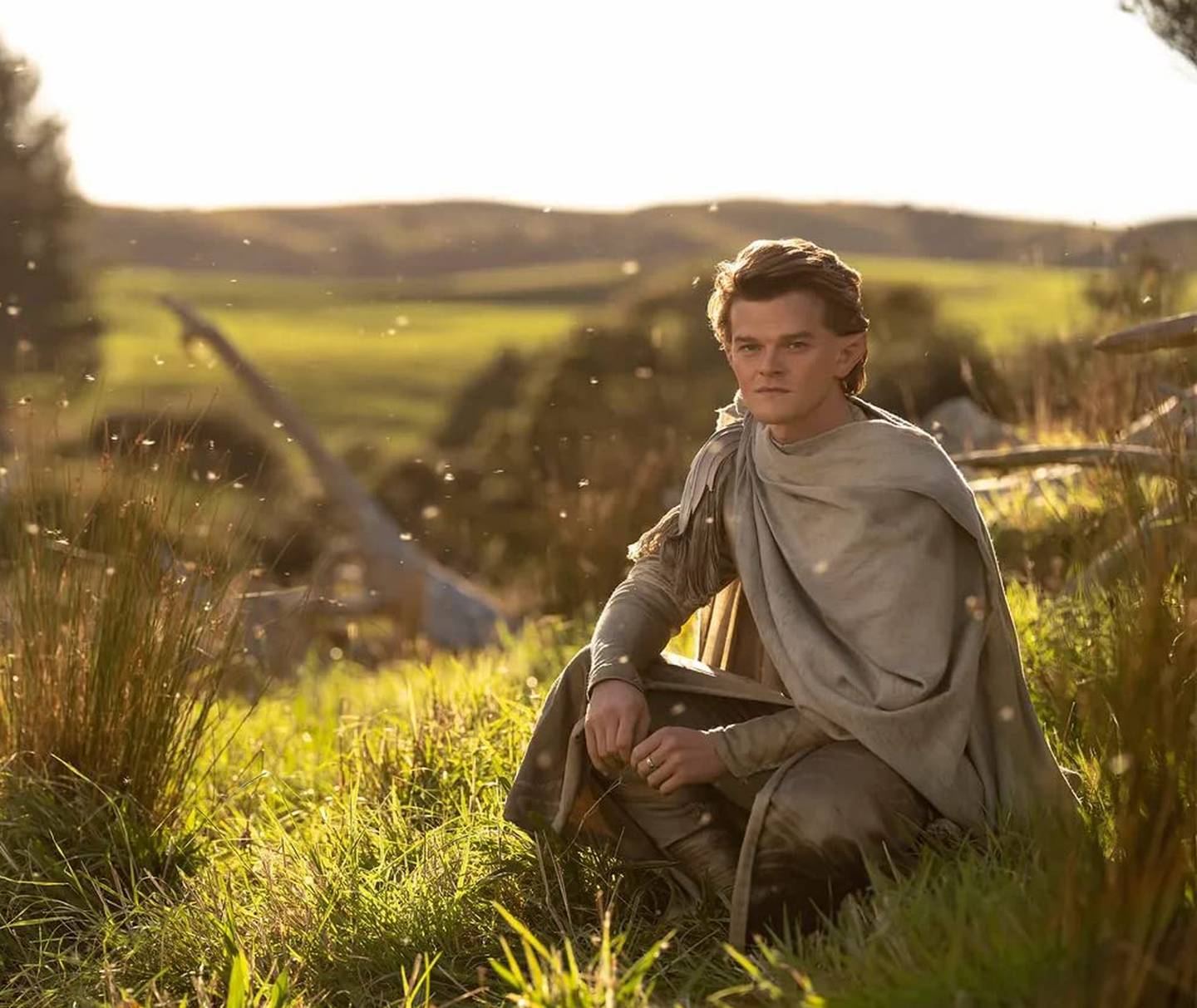 Robert Aramayo plays the familiar charactor of Elrond, portrayed by Hugo Weaving in the original film trilogy. 