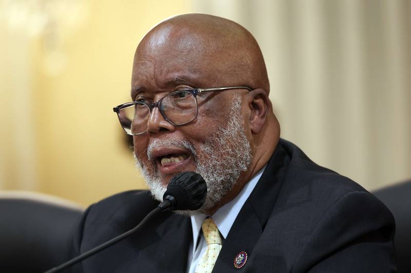 US Congressman Bennie Thompson is the chairman of the select committee. AFP
