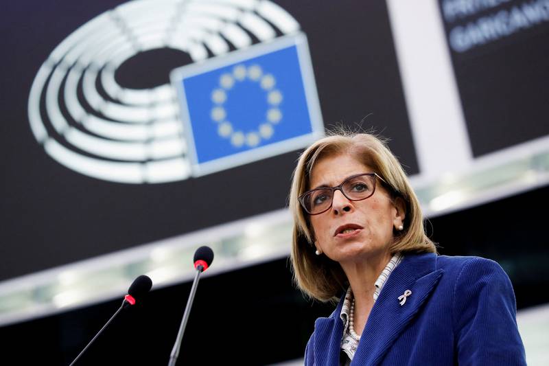 European Commissioner for Health and Food Safety Stella Kyriakides met health ministers on Tuesday to discuss ways of providing health care for those fleeing Ukraine. Reuters
