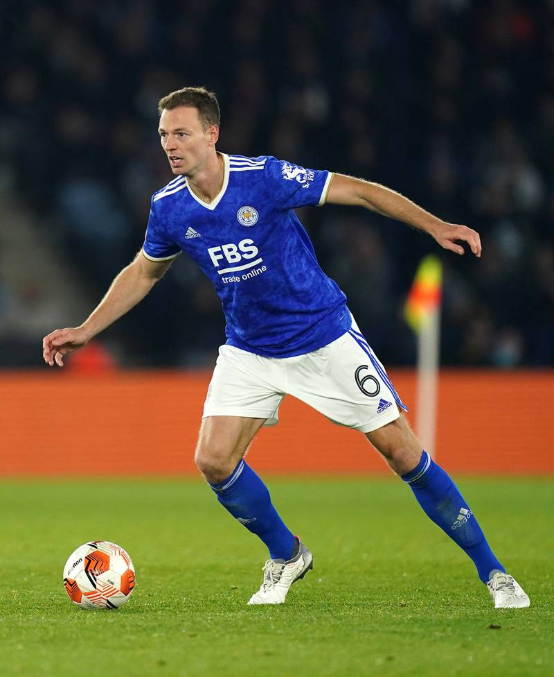 Jonny Evans – 5. Seemingly part of a back three for Leicester, Evans was perhaps lucky to survive the game without a single booking, after having put tackles left, right and centre. PA