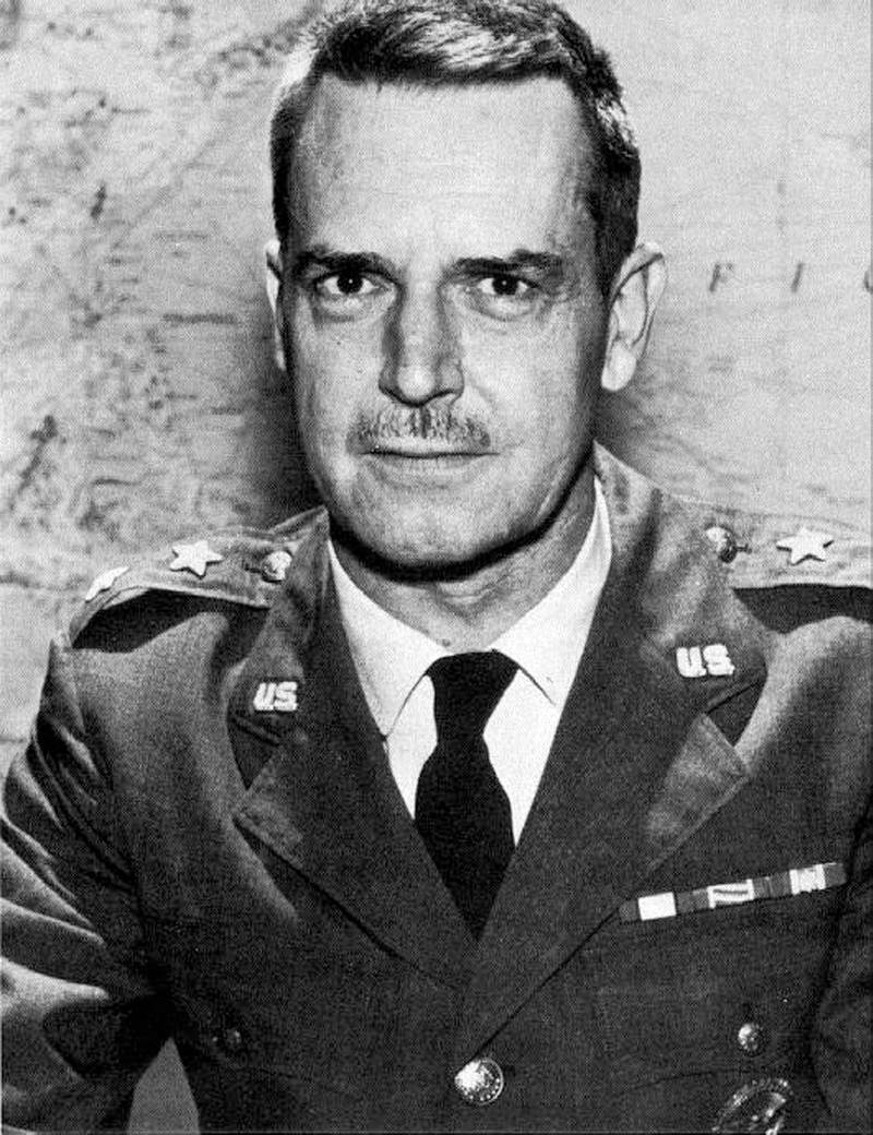 Edward Geary Lansdale, who died in 1987, was a US Air Force officer who served in the Office of Strategic Services and the Central Intelligence Agency. Getty