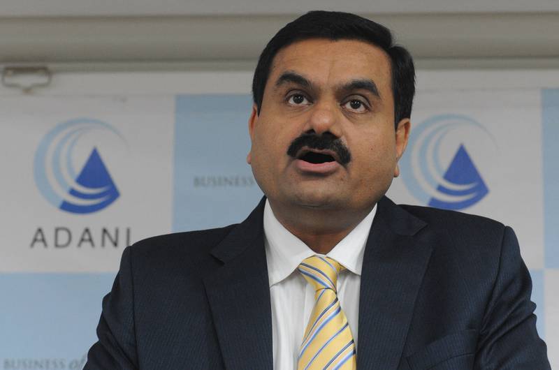 Gautam Adani is seeking to strengthen his infrastructure empire that includes ports, utilities and power generation. AFP